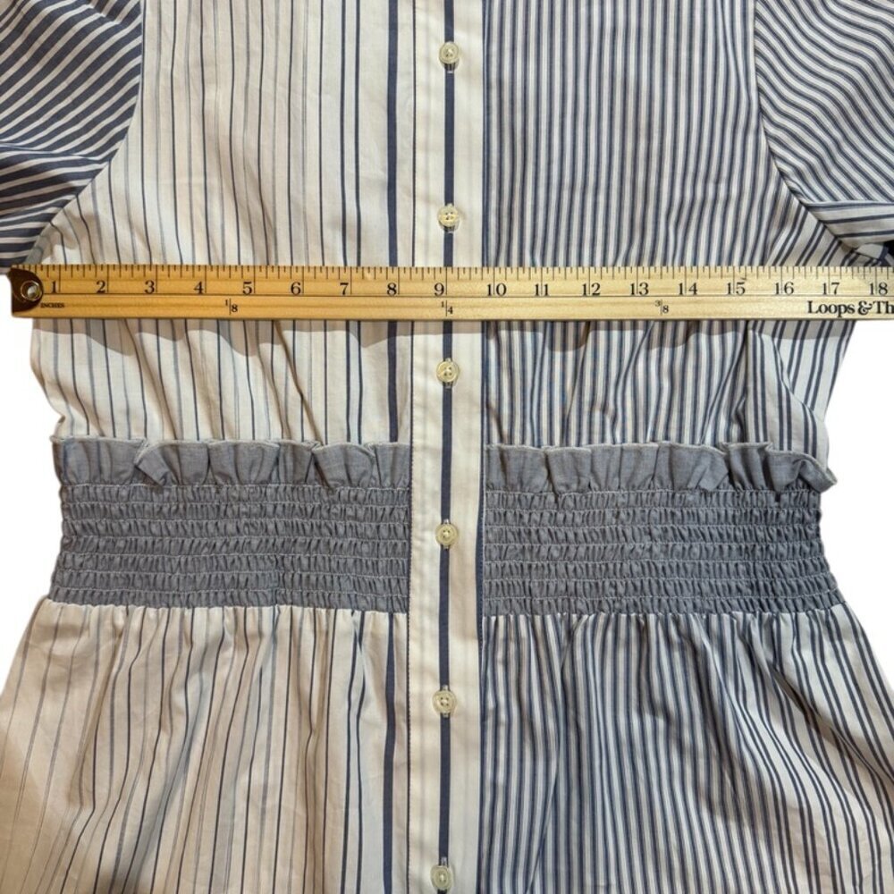Donna Karan New York 100% cotton blouse size medium *Like New* - Picture 4 of 6